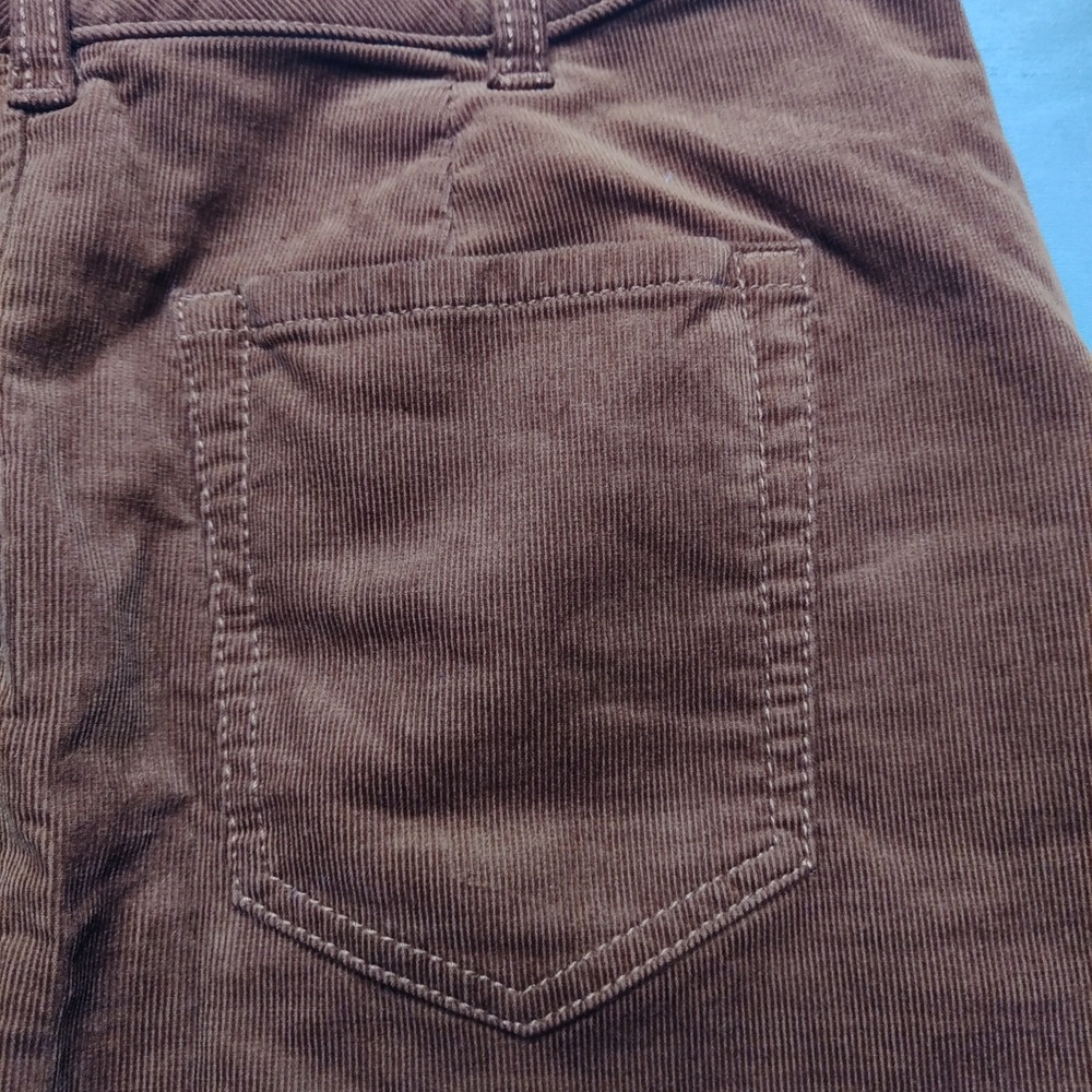 CABI Women Size 4 Brown Button Front 18.5" Corduroy Skirt EUC - Picture 12 of 14